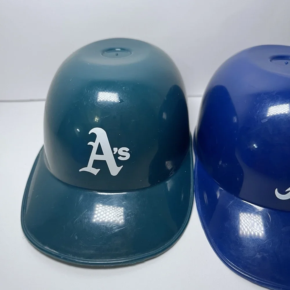 Lot of 6 Mini Vintage Laich MLB Baseball Batting Helmets Souvenir ice cream cup - Picture 5 of 11